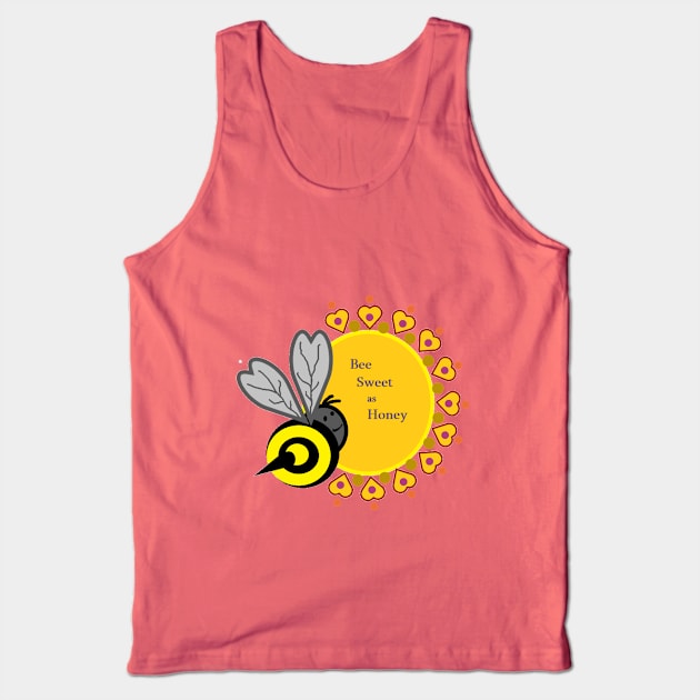 Sweet Bee Tank Top by Crowsdance